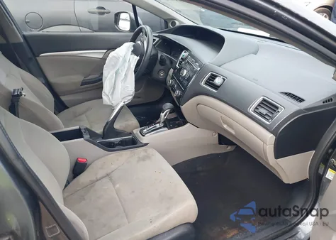 2013 Honda Civic Ex из США, поврежденный, VIN 19XFB2F80DE016337